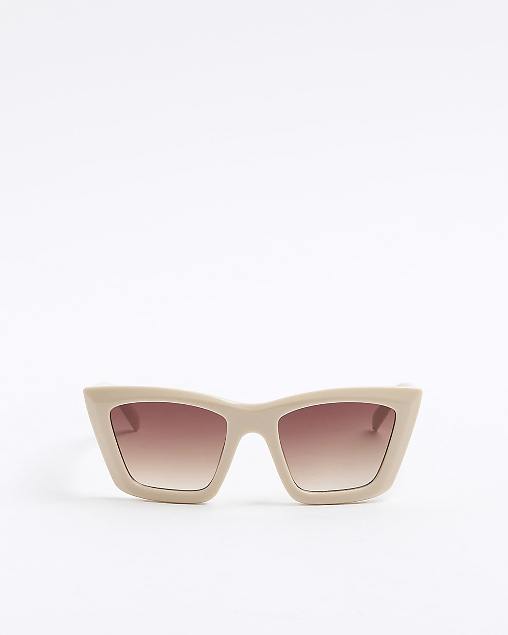 Girls Cream Cat Eye Sunglasses | River Island UK & IE
