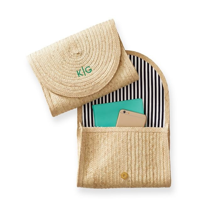 Palm Leaf Envelope Clutch | Mark and Graham