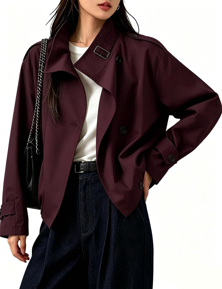 Oversized, Drop-Shoulder Long Sleeves, Button Placket, Side Pockets, Anti-Wrinkle & Wear-Resistan... | Amazon (US)
