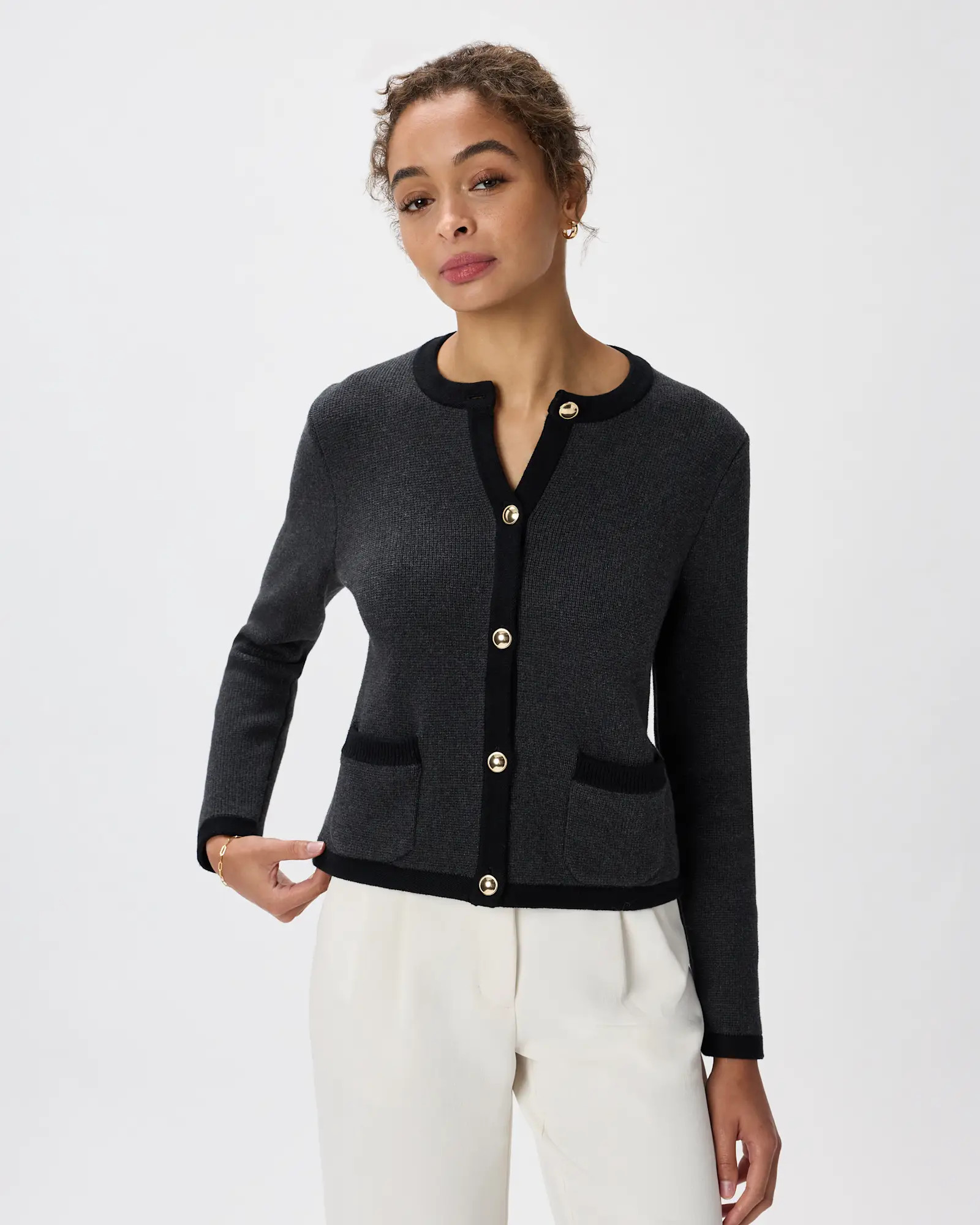 100% Organic Cotton Sweater Jacket | Quince