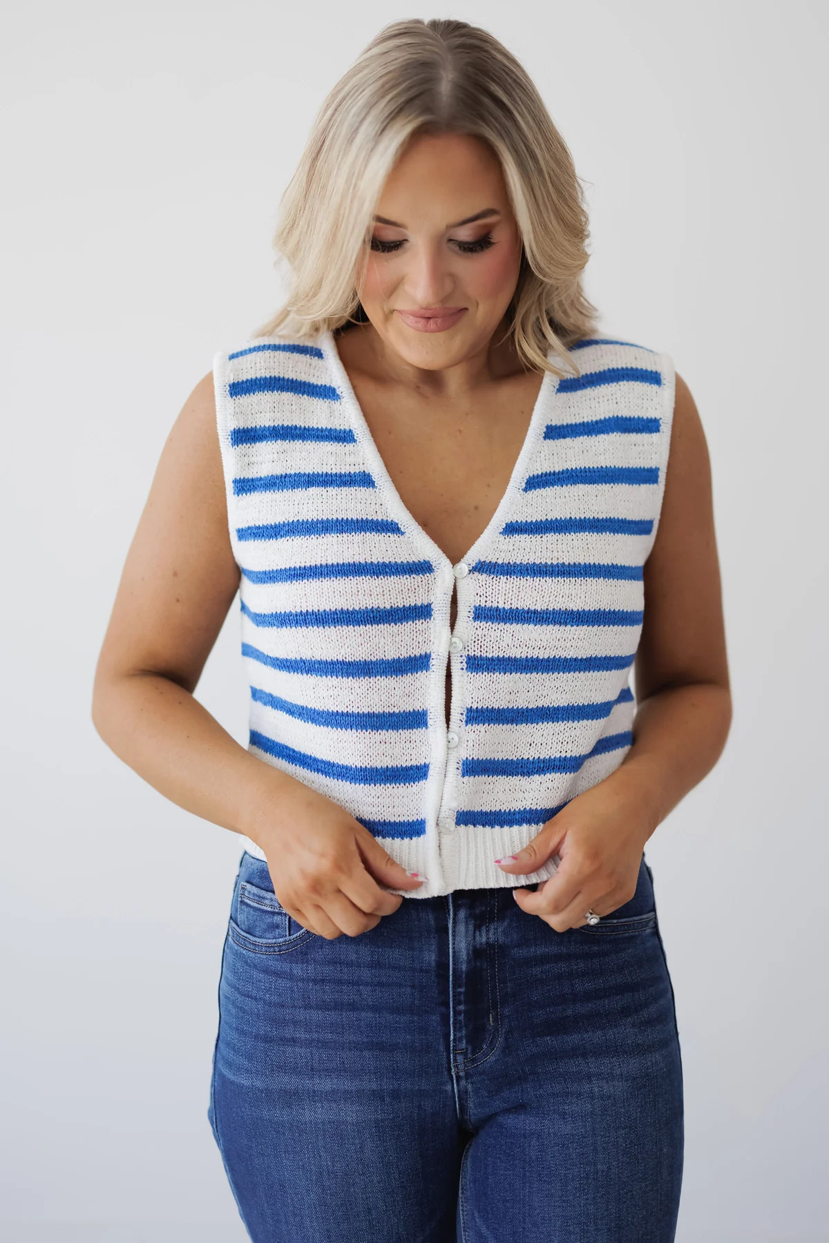 Rise And Go Vest Top | Landry Kate