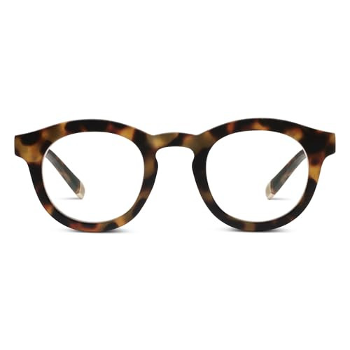 Peepers by PeeperSpecs Oprah's Favorite Women's Stardust Round Blue Light Blocking Reading Glasses - Tortoise +1.75 | Amazon (US)