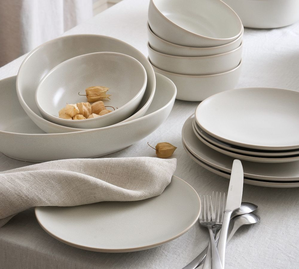 Mason Oversized Linen Napkins - Set of 4 | Pottery Barn (US)