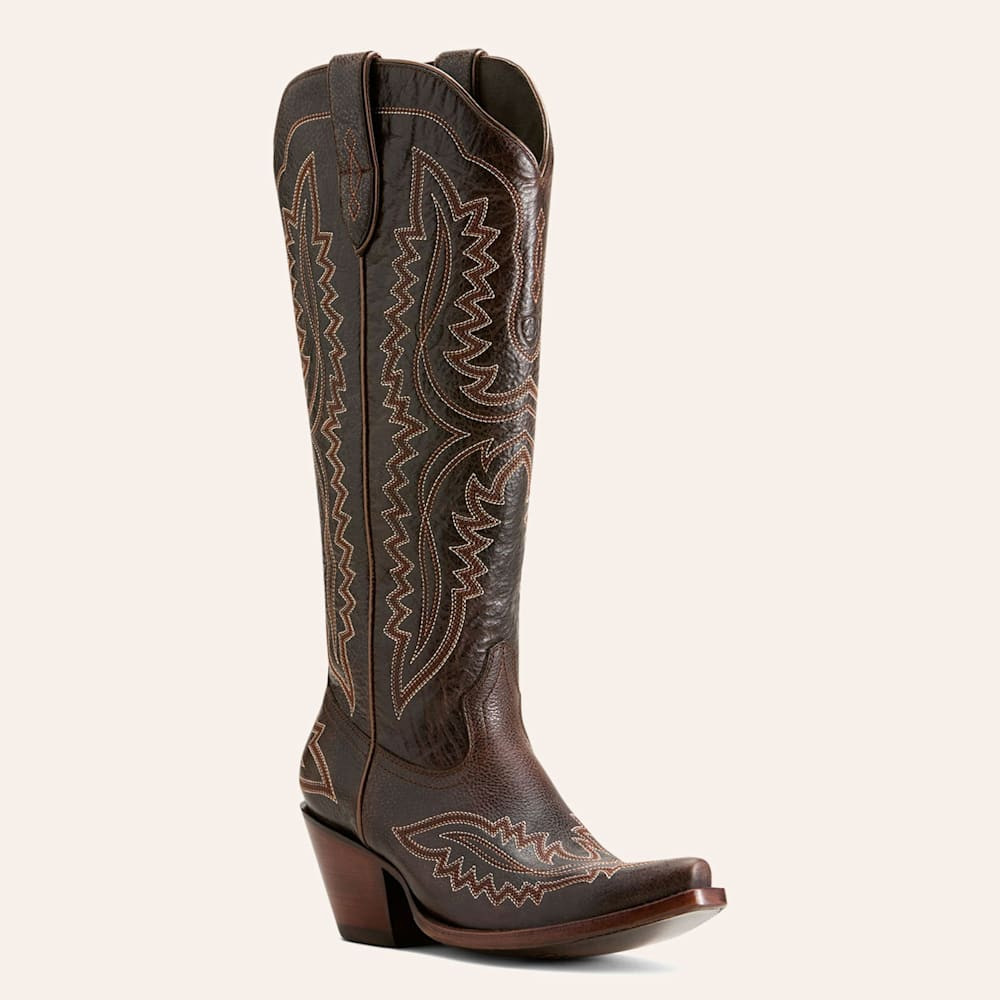 Ariat Women\u2019s Casanova Rich Chocolate Snip Toe Tall Cowboy Boots | Cavender's