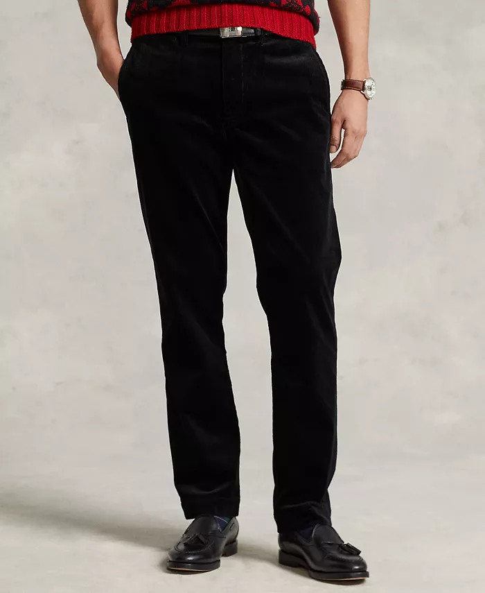 Polo Ralph Lauren Men's Stretch Straight Fit Corduroy Pants - Macy's | Macy's