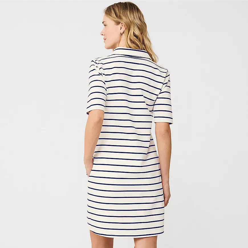 Women's Starfish Elbow Sleeve Polo Dress | Lands' End (US)