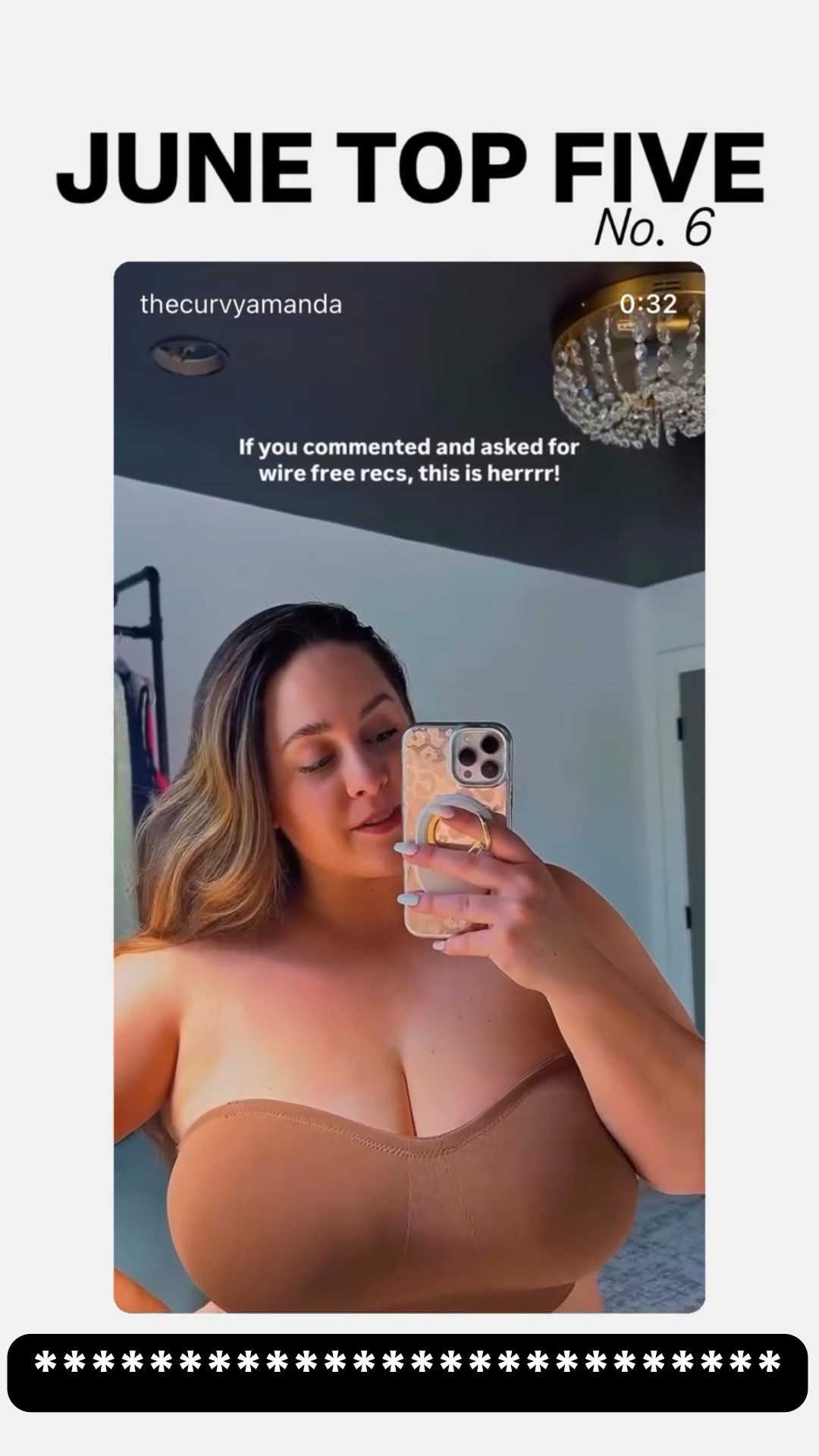 Wirefree strapless bra

38J shown in size XXL 

#brafinds #straplessbra #wirefree #largechest #ltkcurves 

#LTKStyleTip #LTKMidsize #LTKPlusSize