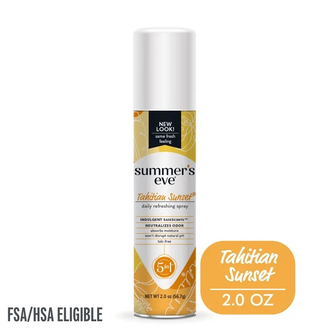Summer's Eve Tahitian Sunset Daily Feminine Spray, 2 oz | Walmart (US)