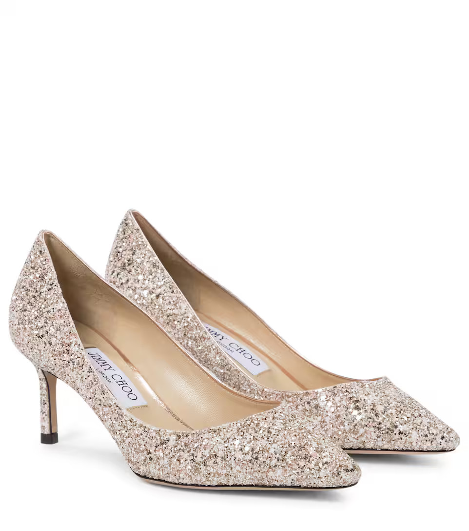 Romy 60 glitter pumps | Mytheresa (US/CA)