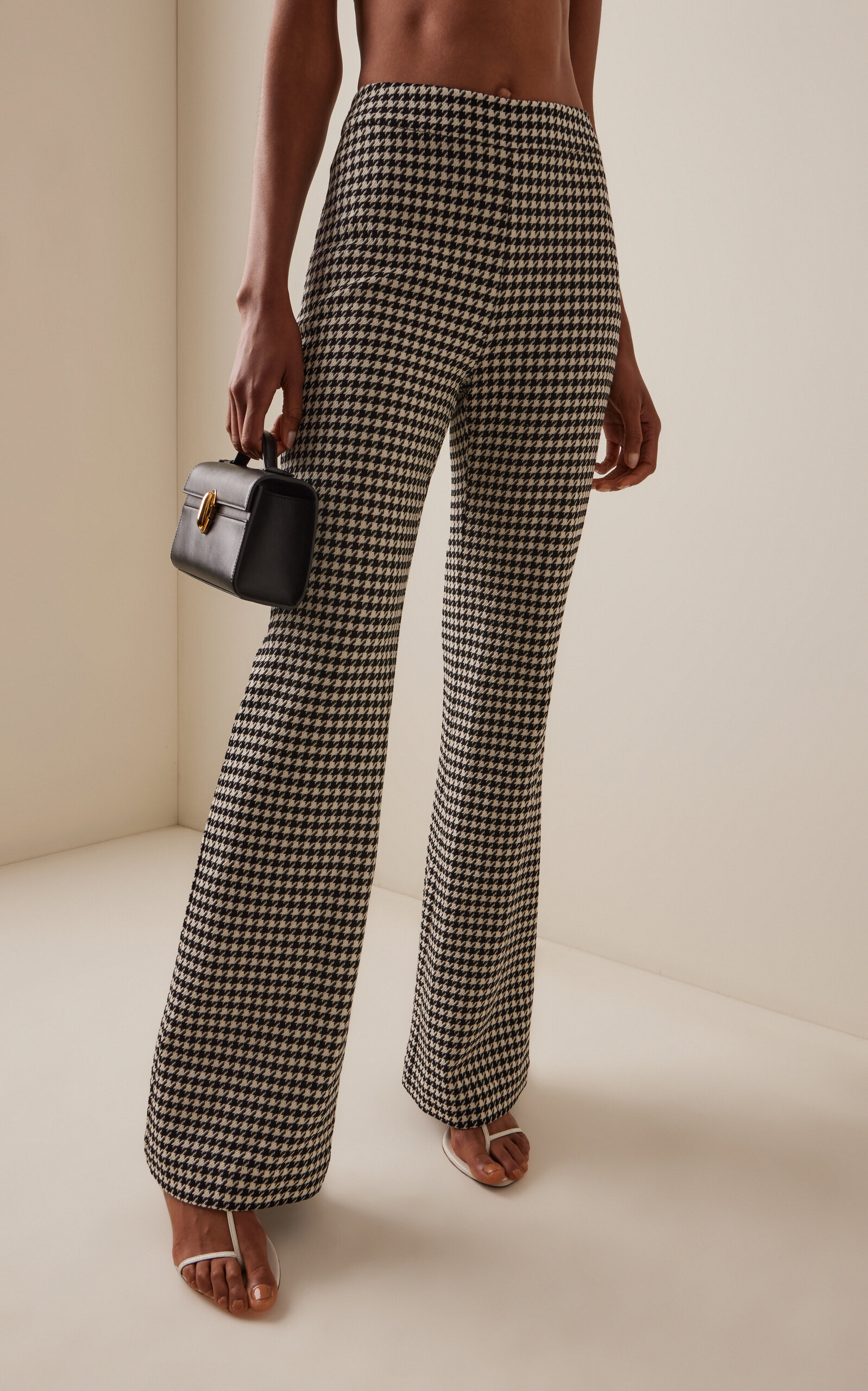 Christopher Houndstooth Wool-Blend Pants | Moda Operandi (Global)