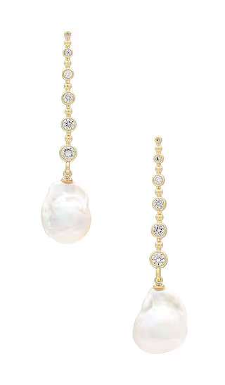 Diamond Baroque Drop Earring | Revolve Clothing (Global)