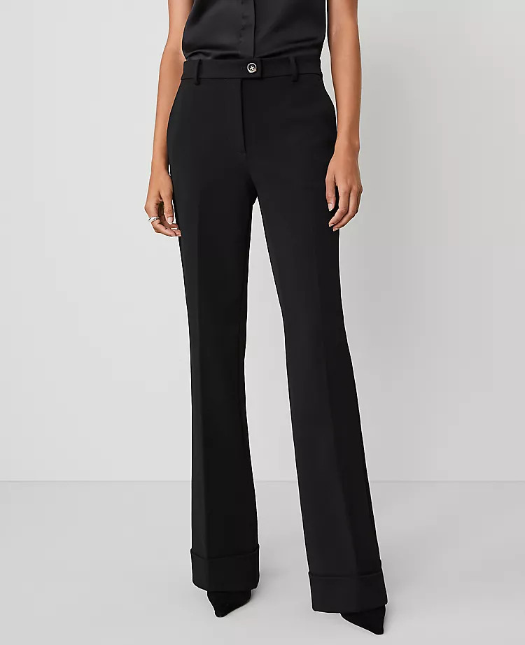 The Cuffed Tab Waist Trouser | Ann Taylor (US)