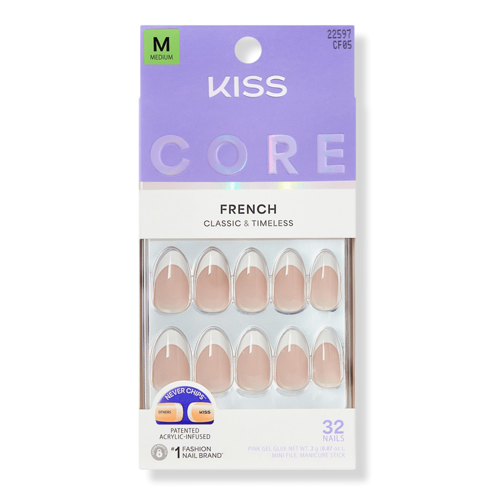 Kiss CORE French Press On Nails - Curiosity | Ulta