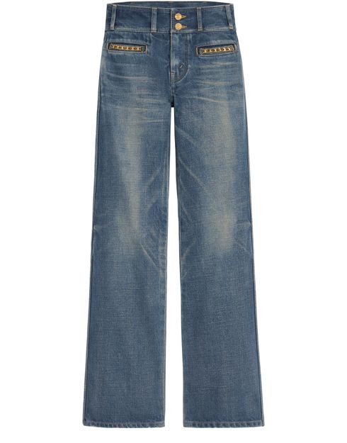 Jane flared jeans in dark union wash denim - CELINE | 24S (APAC/EU)