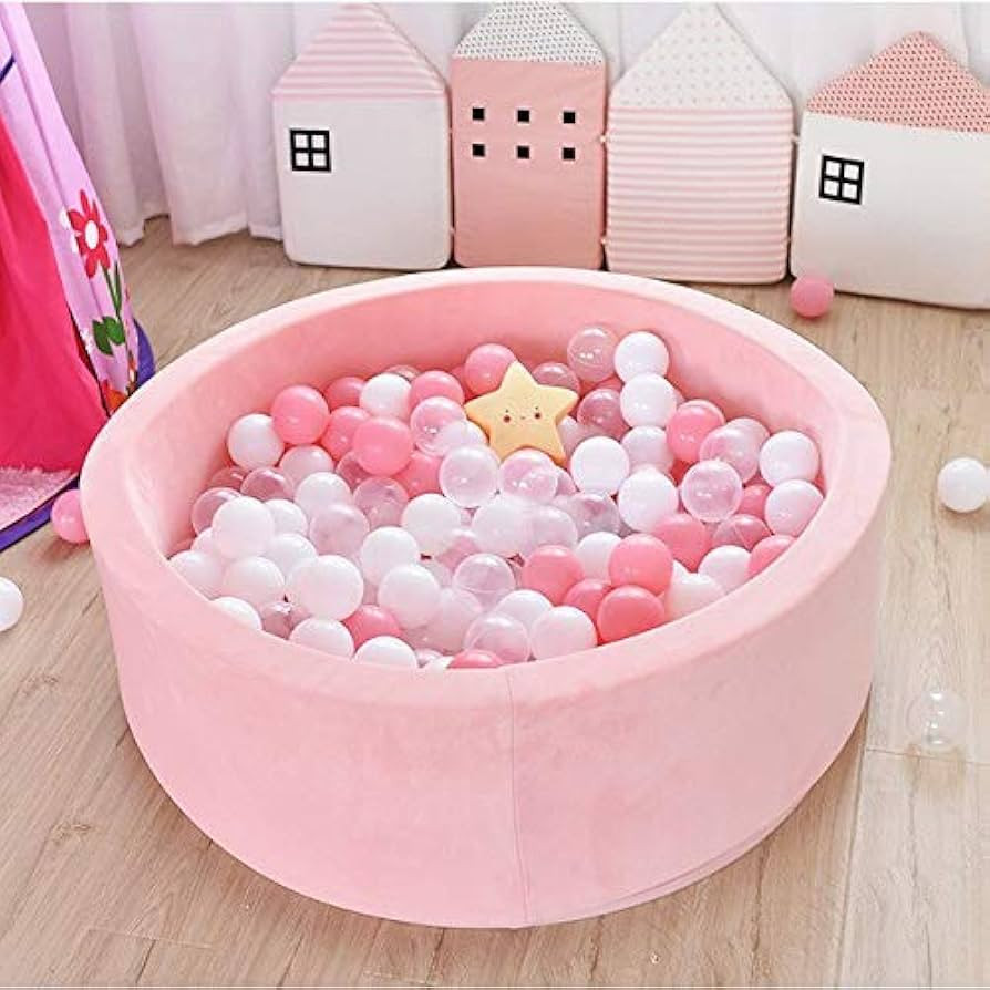LA FEIER Deluxe Foam Ball Pit Kiddie Balls Pool Toddler Playpen Soft Round Ball Pool Play Toy for... | Amazon (US)