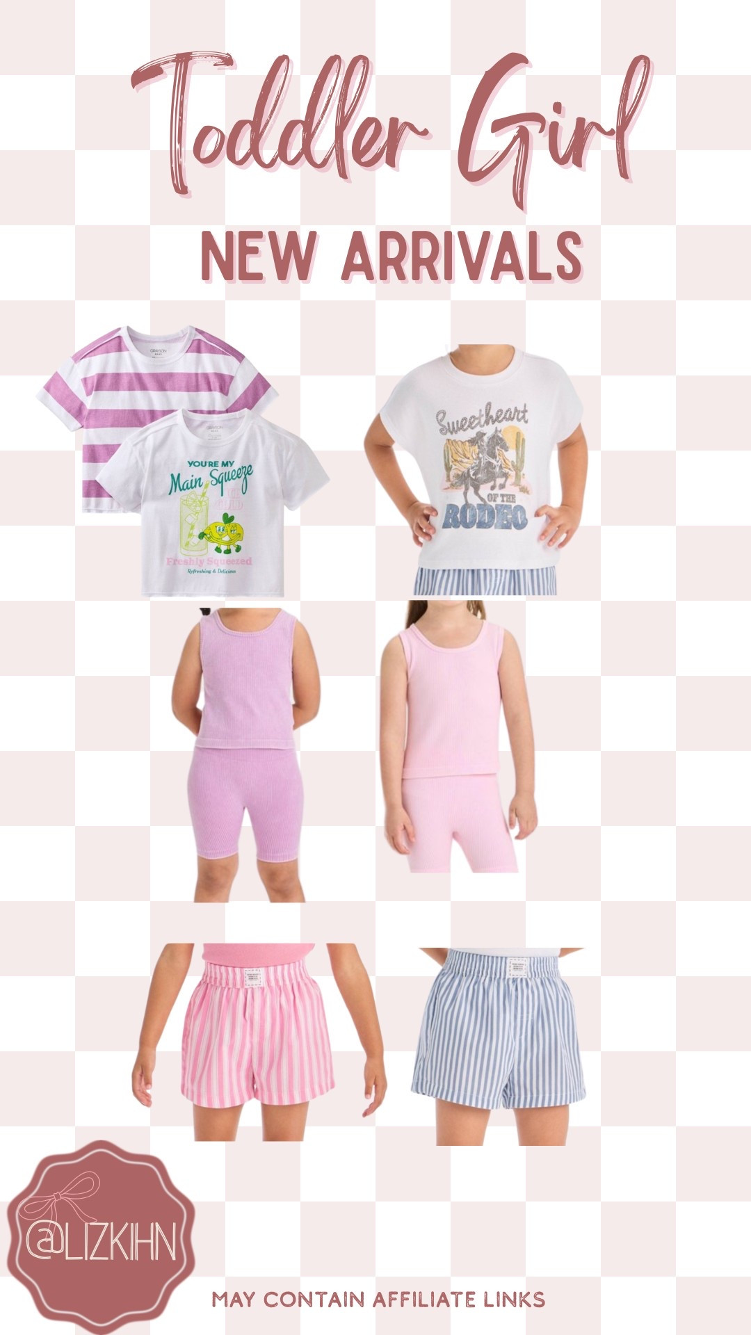 Greyson mini new arrivals for toddler girls spring wardrobe how stinkin cute are the boxer shorts? Can’t wait to match her! 

#LTKStyleTip #LTKKids #LTKBaby