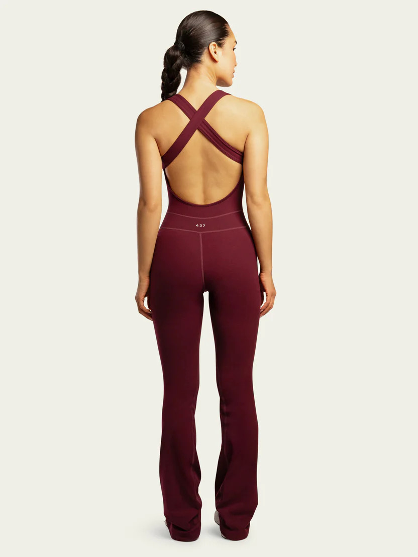 The Sculpt Onesie Black Cherry | 437