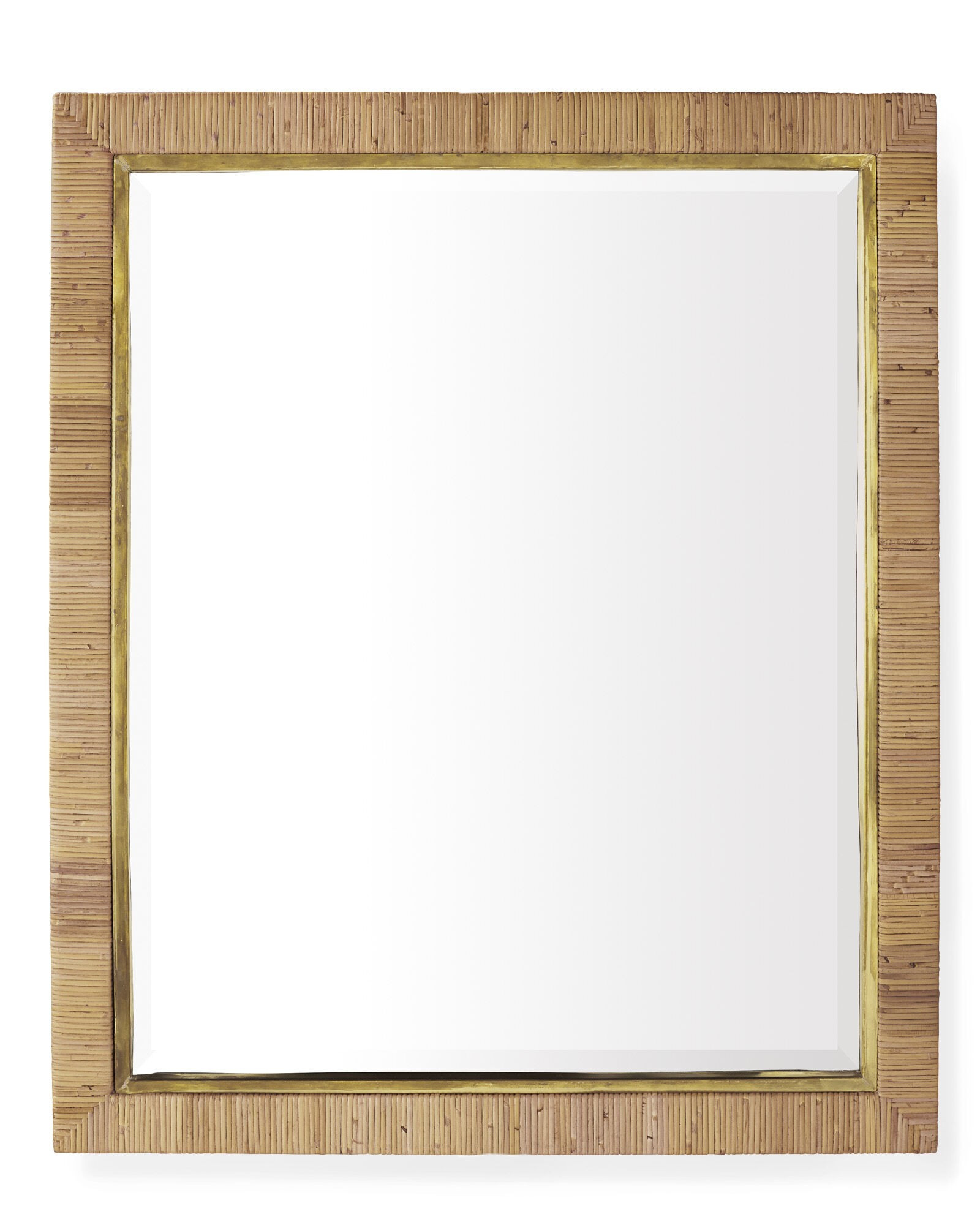 Balboa Rattan Mirror | Serena and Lily