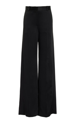 Cuff-Slit Satin Wide-Leg Trousers | Moda Operandi (Global)