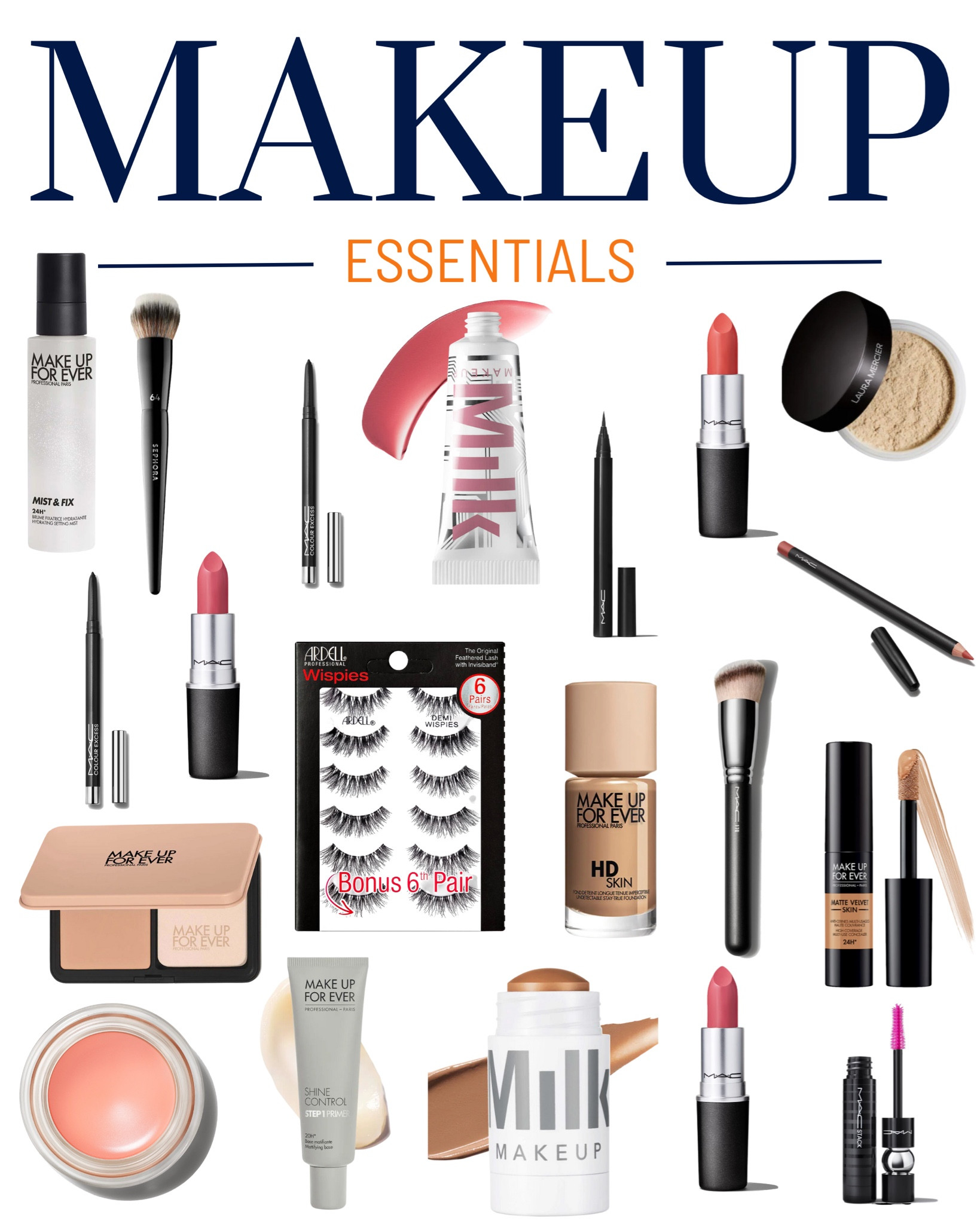 From dawn till dusk 💄 I'm sharing my go-to makeup essentials that will keep you glowing all day and slaying all night! 💫 Shop my favorites and unravel the secrets from everyday glam to TV-worthy perfection!