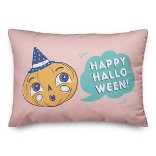 Retro Halloween Pumpkin Throw Pillow | Michaels Stores