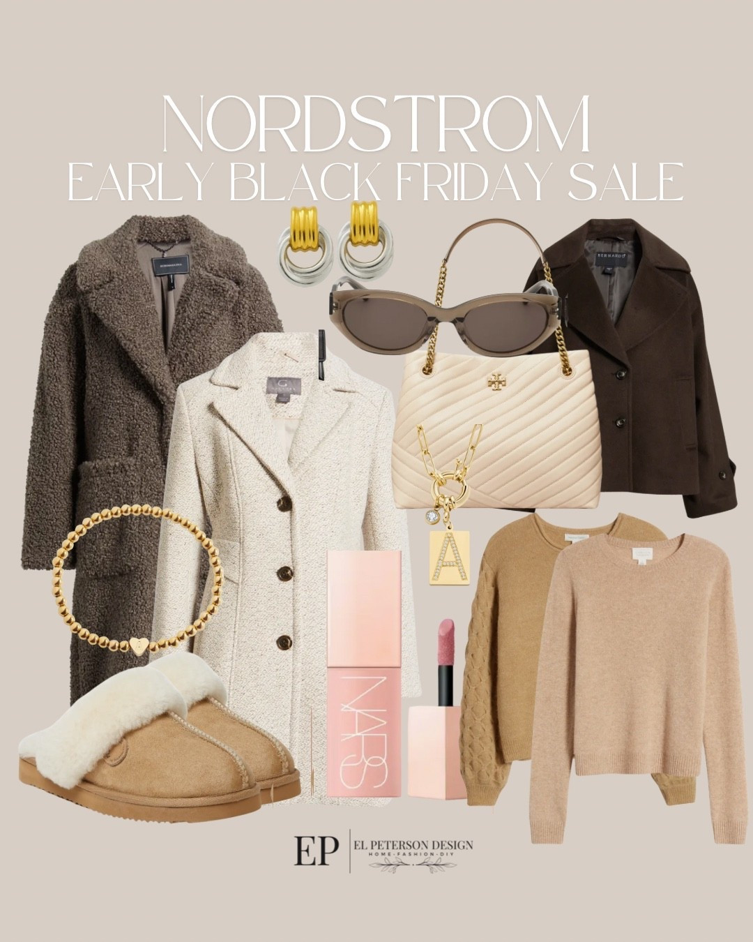 Nordstrom
Early Black Friday sale
Sweater
Jackets
Slippers
Lip glass
Purse
Earrings
Bracelet
Necklace 

#LTKSaleAlert #LTKStyleTip