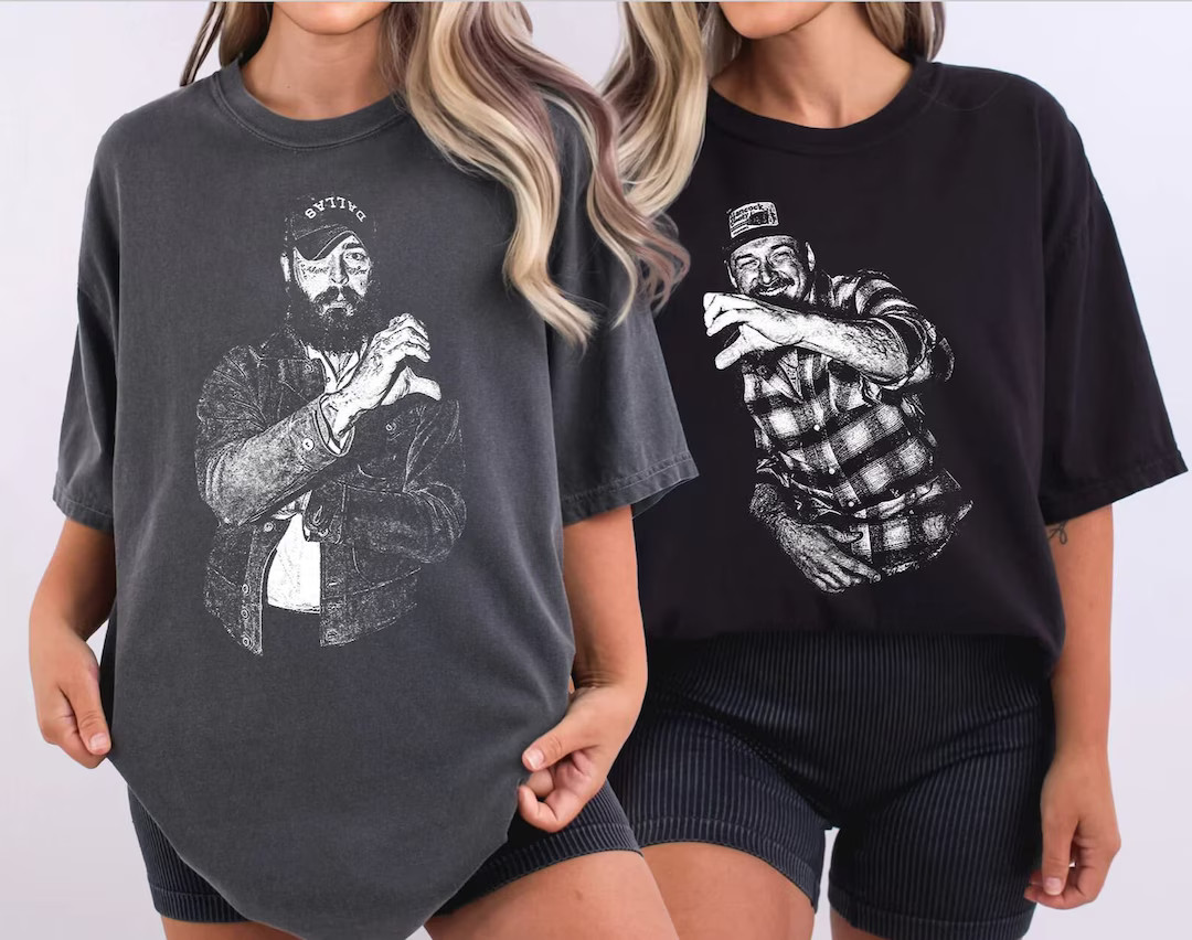 Post Morgan Matching Shirt, Post Malone Shirt, Western Graphic Tee, Concert Festival Shirt, Had S... | Etsy (US)