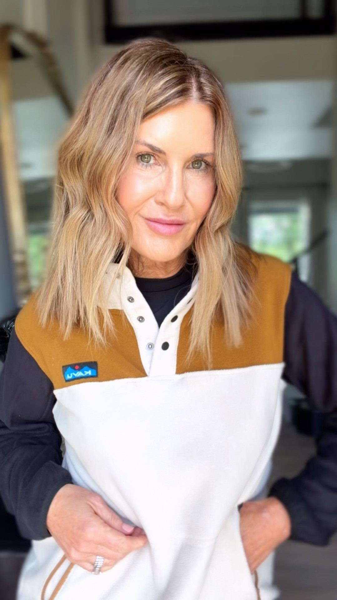 Fell in love with the colors in this Nordstrom preview sale item but it now shows sold out! Found it at another retailer for the same sale price 
I’m in a size medium cavanaugh pullover great for fall mornings

#LTKOver40 #LTKActive