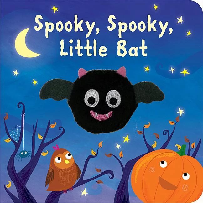 Finger Puppet Board Book: Spooky, Spooky Little Bat (Board Book) | Walmart (US)