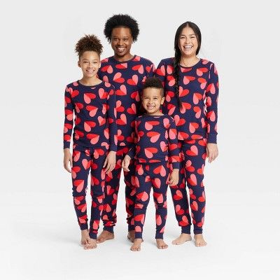 Valentine's Day Hearts Matching Family Pajamas Collection | Target