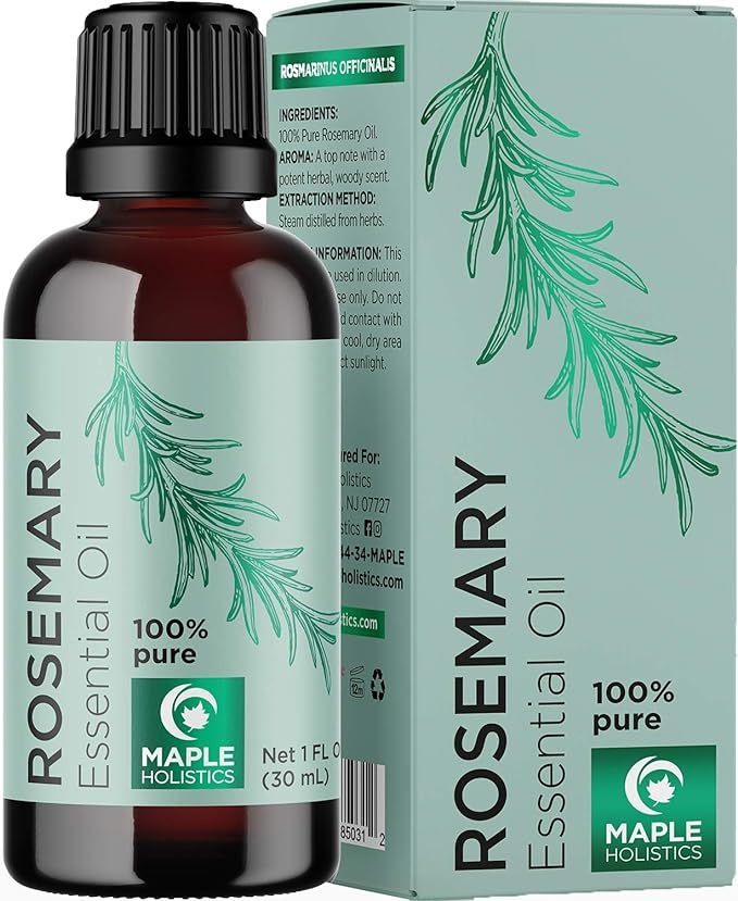 Rosemary Essential Oils Therapeutic Grade - Pure Rosemary Oil for Hair Skin and Nails - Rosemary ... | Amazon (US)