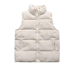 Athlisan Womens Zip Up Puffer Vest Stand Collar Sleeveless Padded Jacket Coat | Amazon (US)