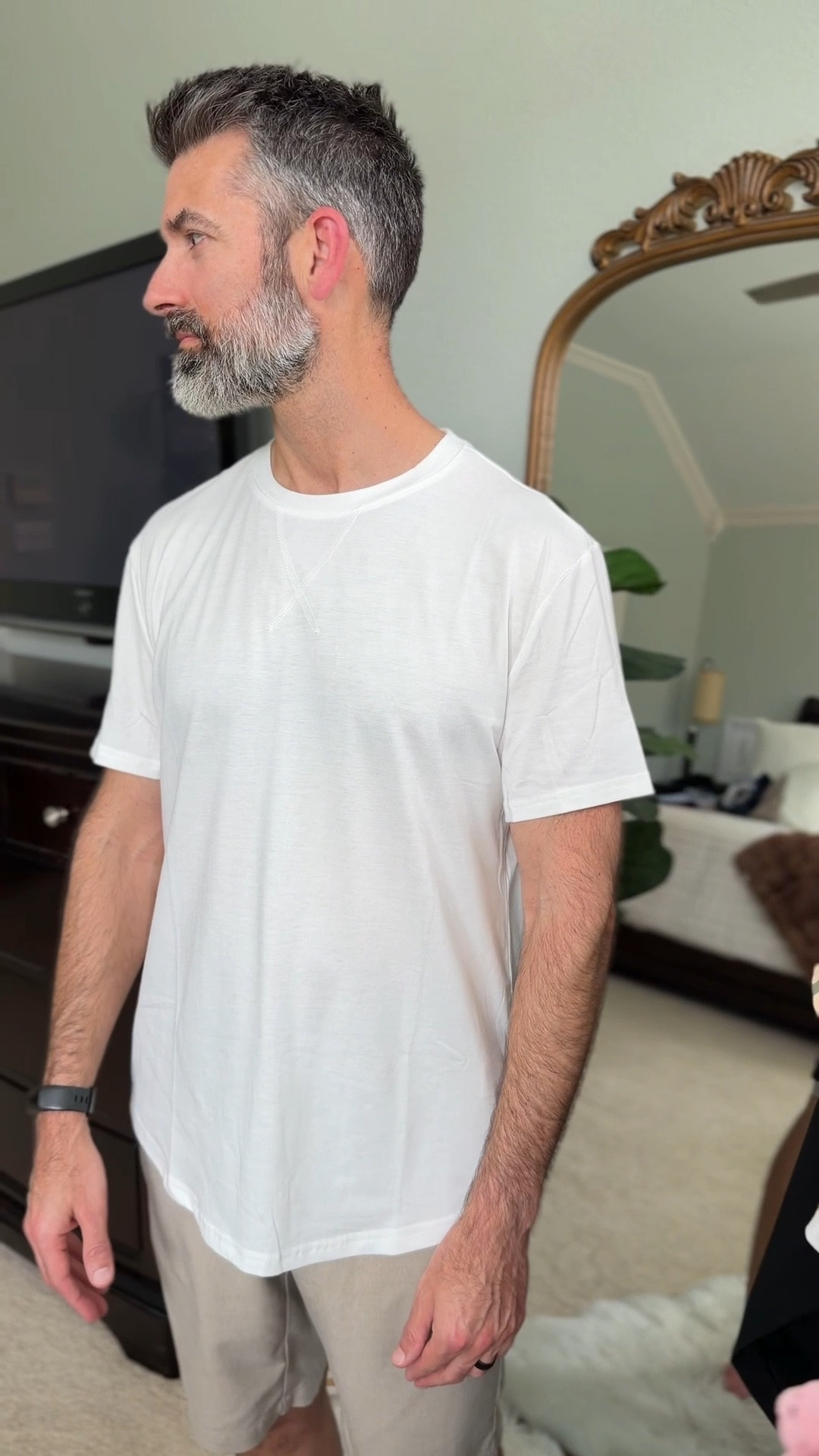 Men’s perfect tshirt under $10 
 Comes in several colors
Lightweight super soft and durable 
Curved hem and seam detail 

#LTKOver40 #LTKMens #LTKootd