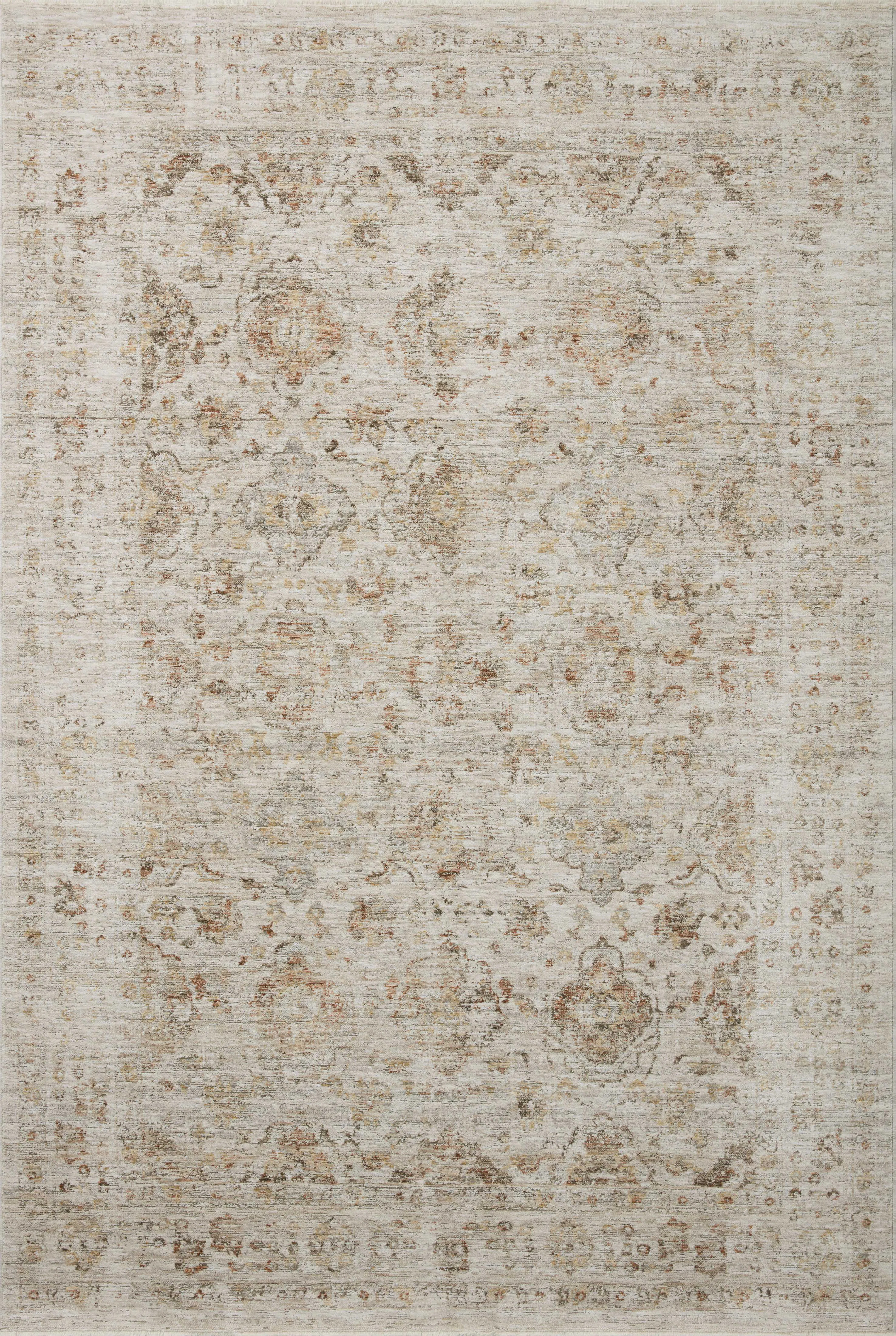 Amber Lewis x Loloi Honora Beige / Spice Area Rug | Wayfair North America