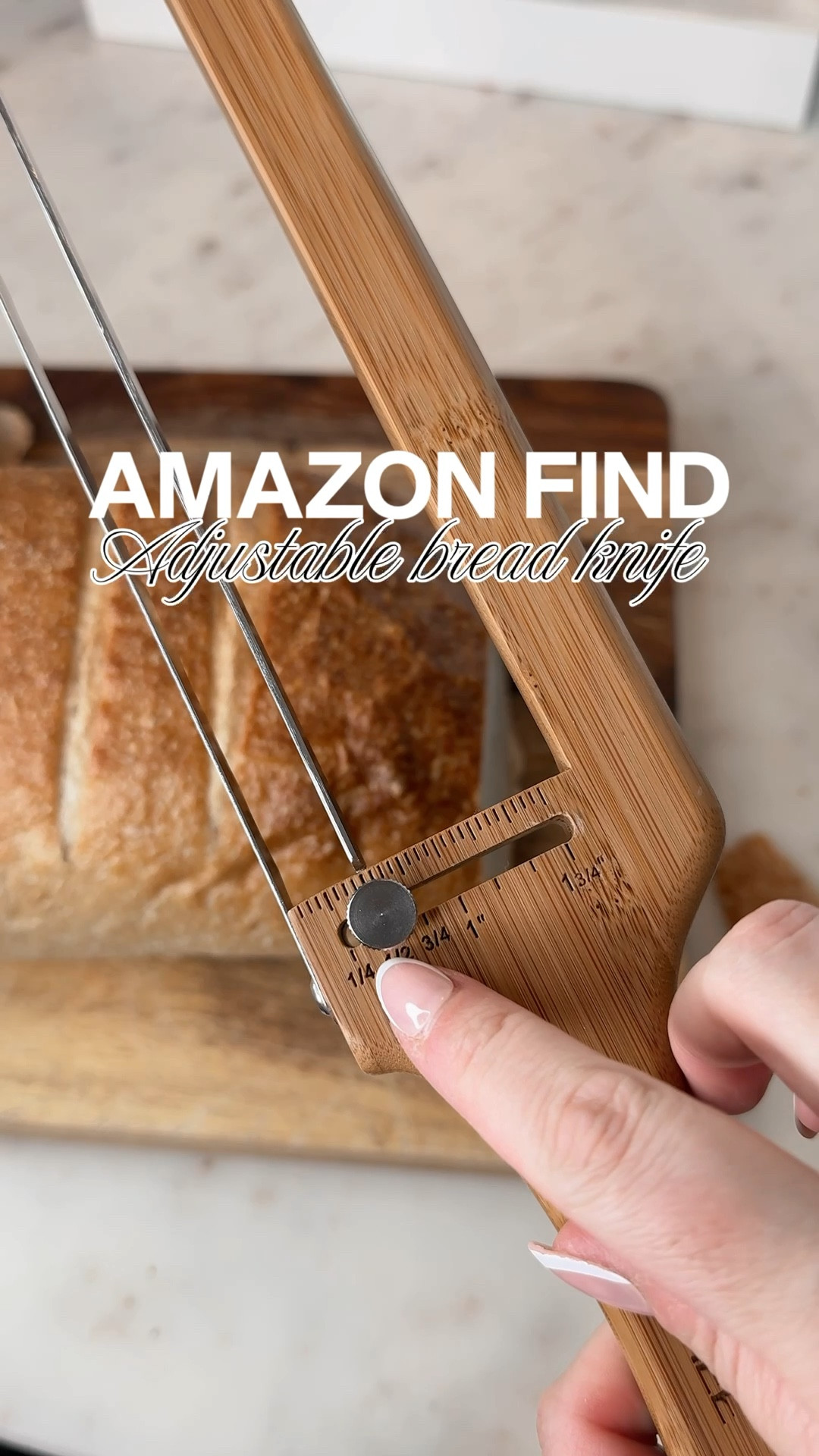 Amazon find : Adjustable Bread Knife 🥖 
This bread knife cuts through a loaf like butter! 🧈 

Amazon home, Amazon must haves, gift ideas, Amazon home finds, Amazon finds, home must haves, home must haves Amazon, Amazon home must haves, amazon viral finds, living room, Amazon gadgets, Amazon viral, Amazon viral finds, tea lover, kitchen gadgets, Amazon kitchen finds, Amazon kitchen gadgets, kitchen must haves

#LTKHome #LTKfoodie