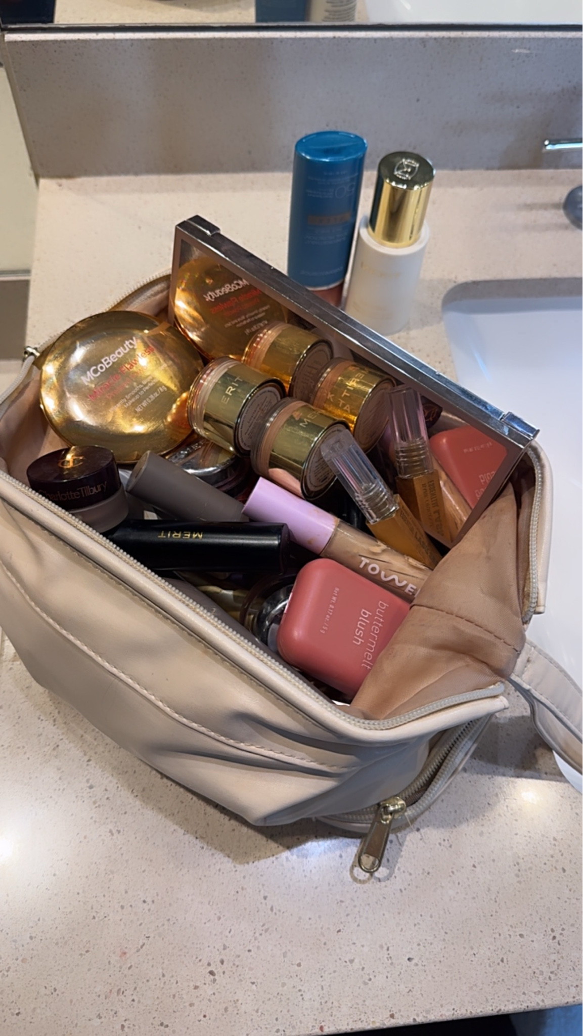 My go to travel must have! Fits all my products. Definitely a travel must have.

Cute makeup bags mom life travel bags makeup bags for on th go mom essentials travel bags cute bags mom life busy cute Amazon finds VintagePickin 

#LTKdayinmylife #LTKTravel #LTKmomlife