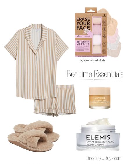 These pajamas are perfect for summer nights. They so cute and comfortable. The washcloths are my favorite! #summerpjs #summerslippers #nightcreams 

#LTKFindsUnder50 #LTKGiftGuide #LTKU
