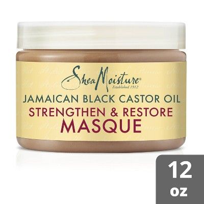 SheaMoisture Jamaican Black Castor Oil Strengthen & Restore Hair Mask - 12oz | Target