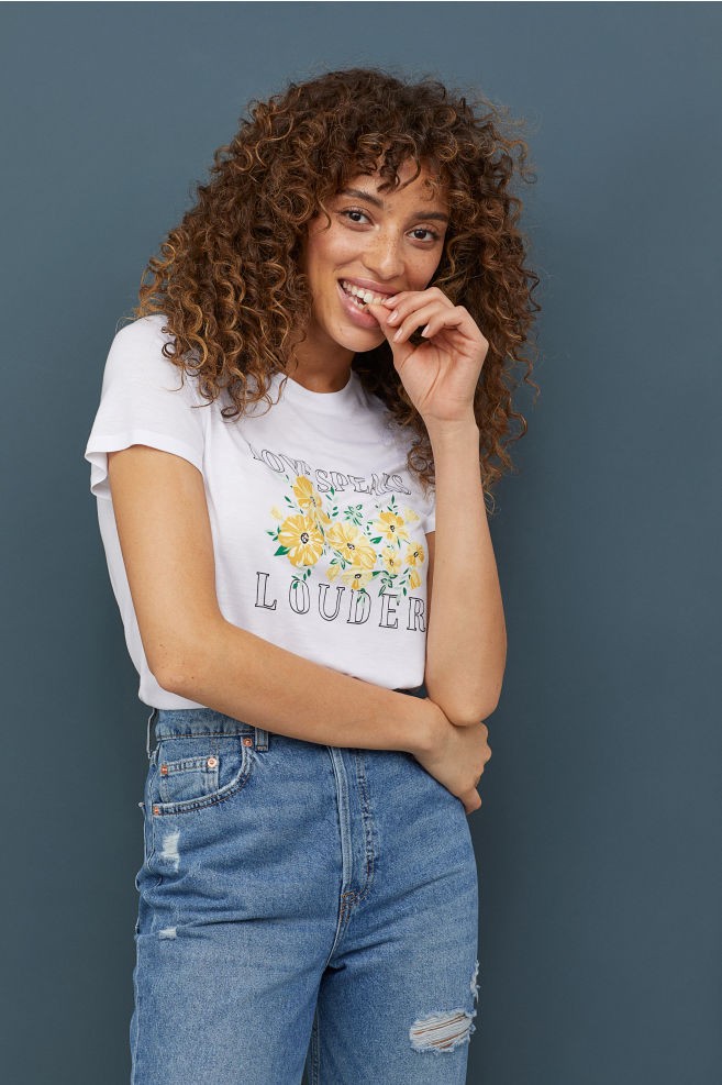 Viscose T-shirt | H&M (US + CA)