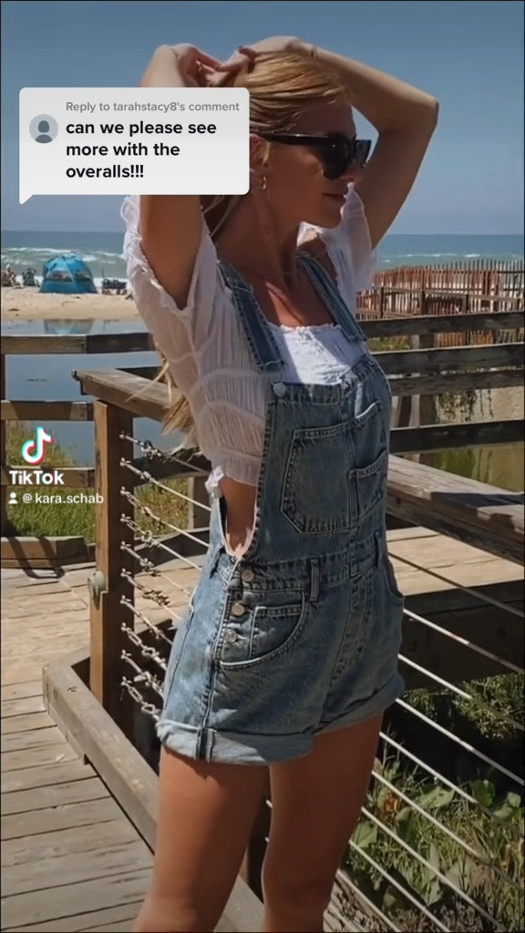 Favorite overalls for the summer hands downnnnn #freepeople #overalls 

#LTKunder50 #LTKstyletip #LTKunder100