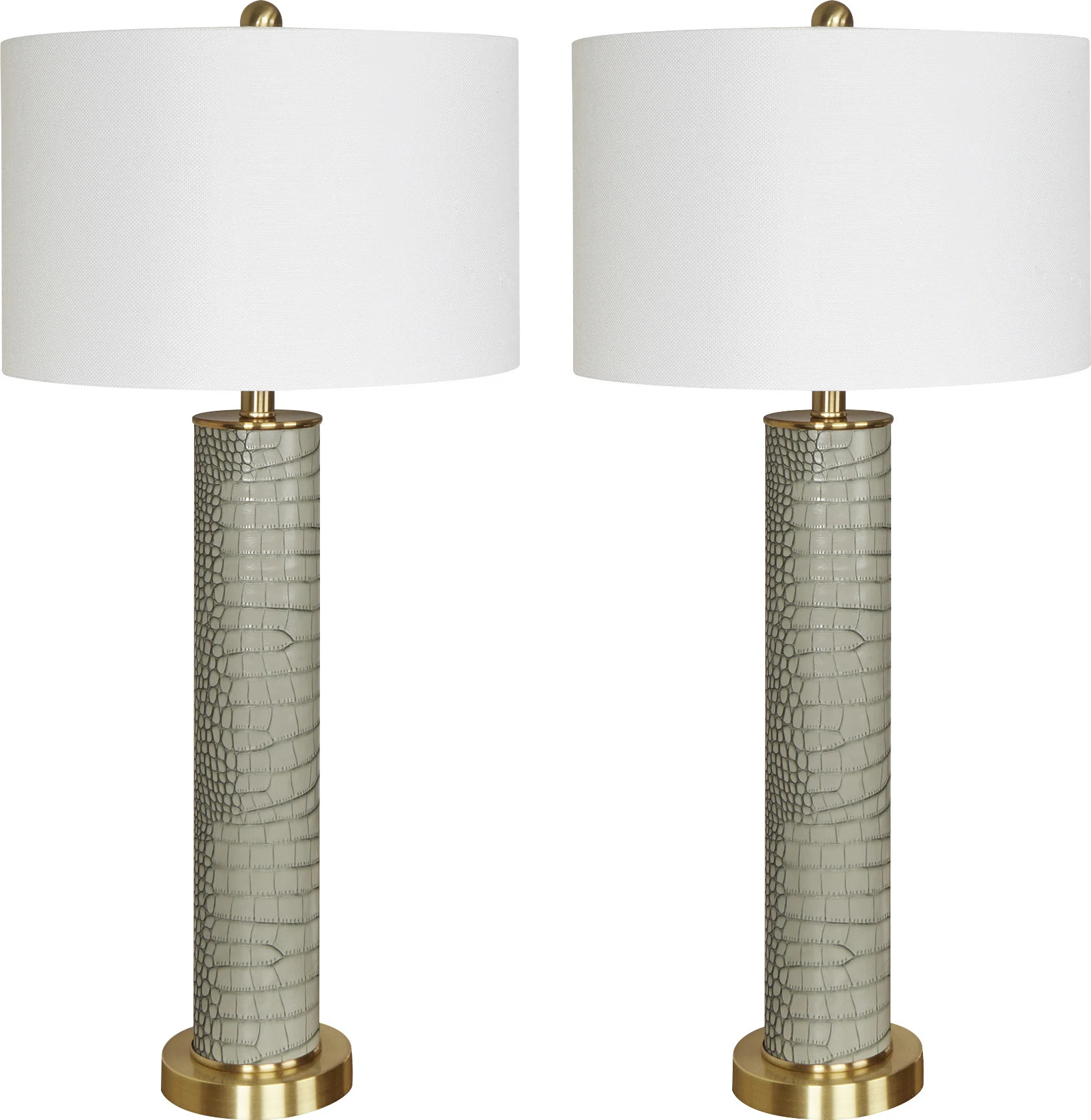 Ingertha Modern 33" Table Lamp Set (Set of 2) | Wayfair North America