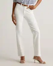 Bella Stretch Straight Jeans | Quince