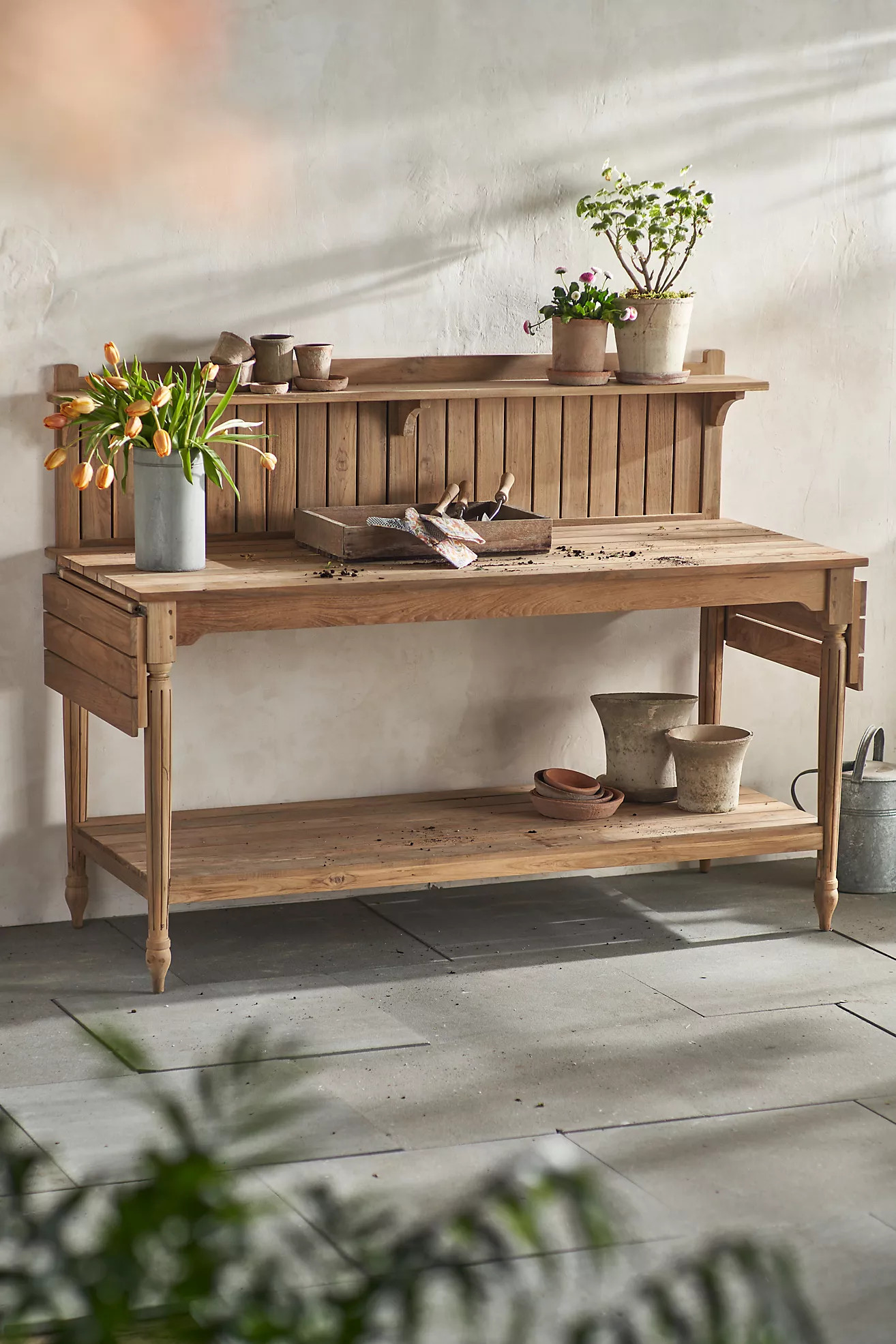 Palladio Reclaimed Teak Work Station | Terrain