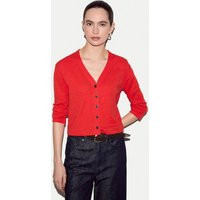Jigsaw Cotton Luxe V Cardigan Red | Marks & Spencer (UK)