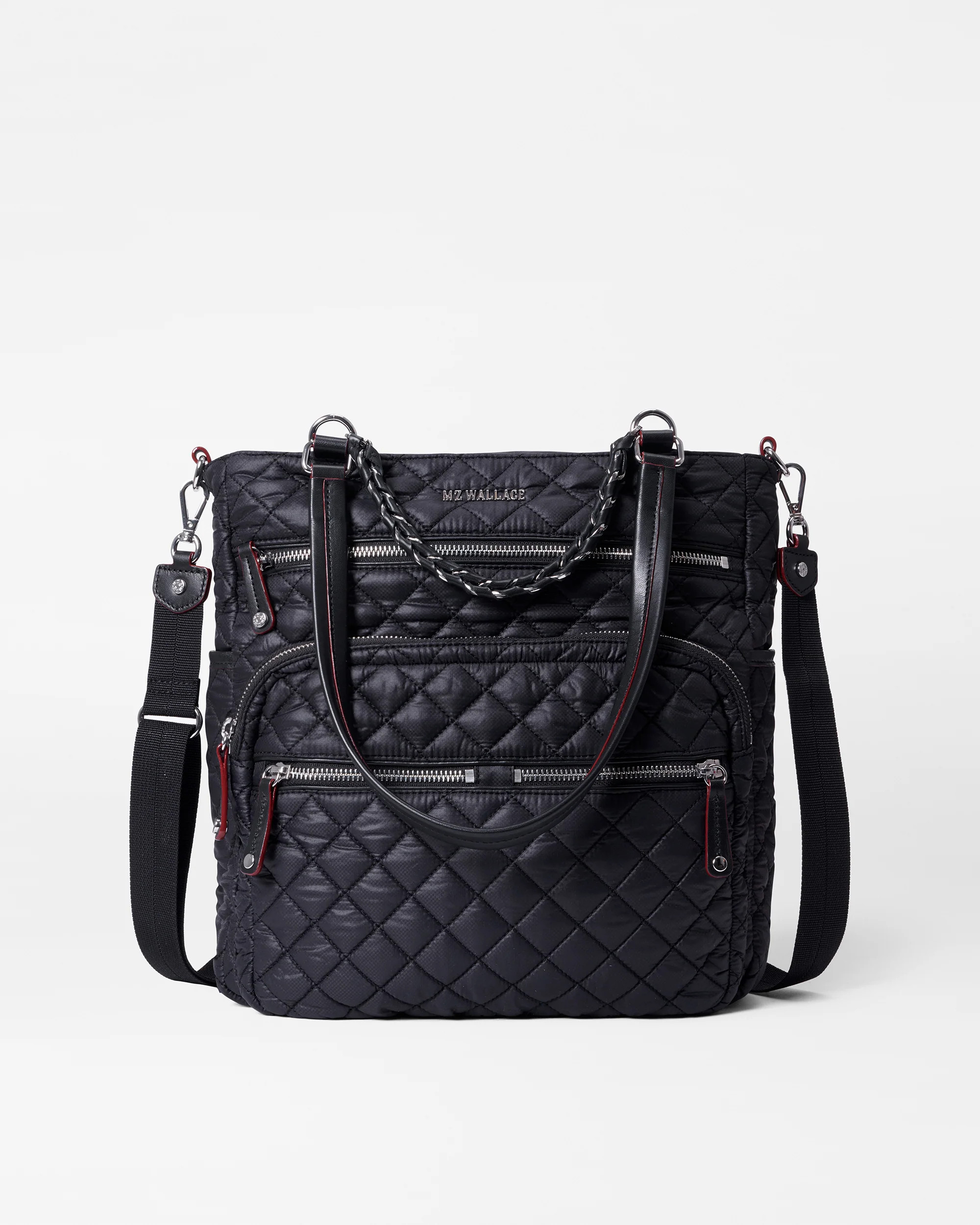 Black Crosby Magazine Tote | MZ Wallace