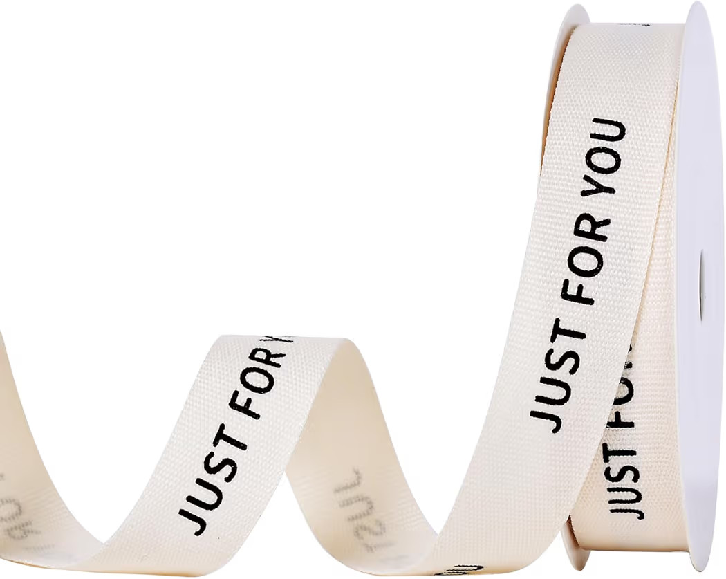 Ribest Cotton Ribbon with Just for You, Use for Gift Wrapping Crafts Flower Bouquet Party Decorat... | Amazon (US)