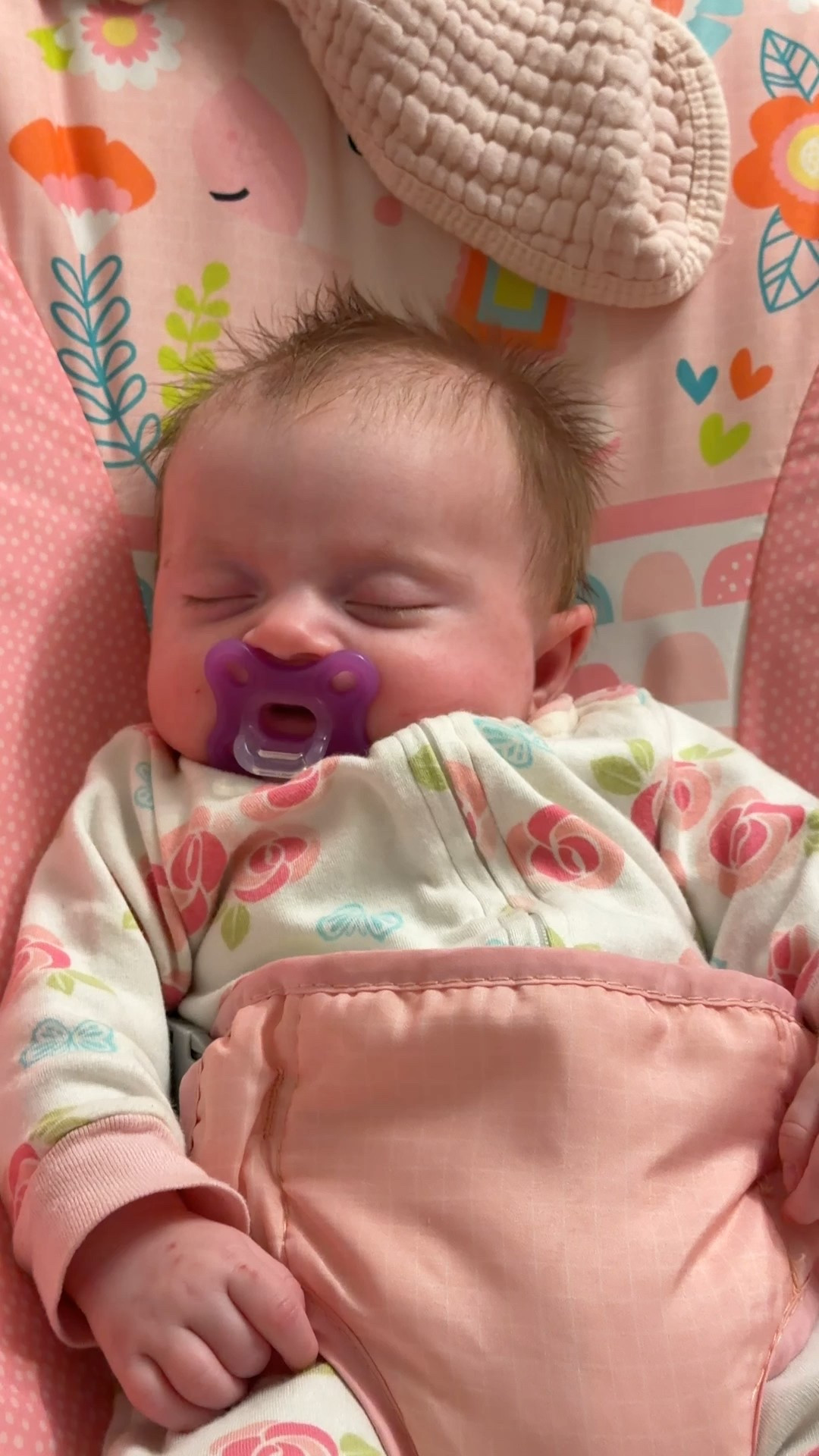 Bouncer Naptime. Little girl isn’t feeling great today. Steamy shower for mom with her in the bathroom with me. Up right in her bouncer. Pacifier and burp rag. Being a mom is hard. You know you are doing it right when you worry about them  

#LTKBaby #LTKmomlife