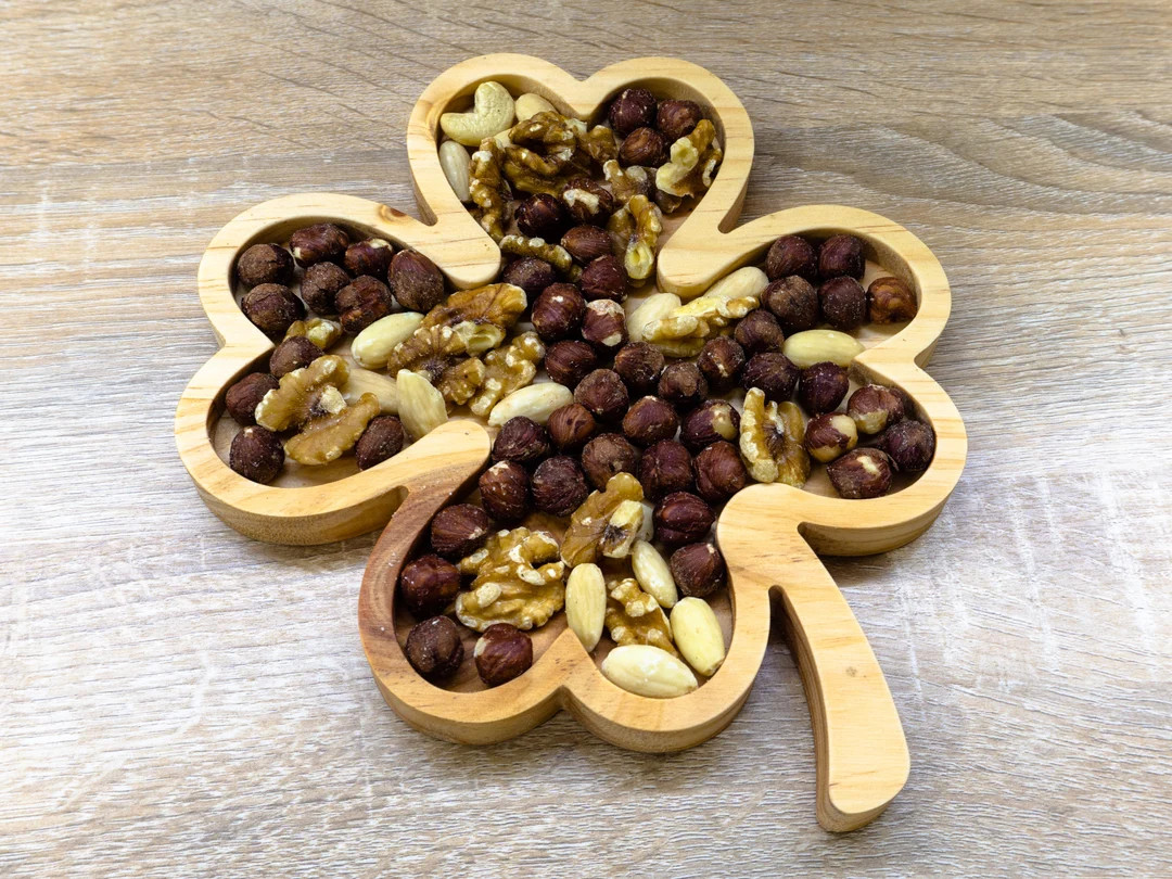 Wooden Clover 4 Leaf Tray, food tray,  home decor, kids, wood, birthday, gifts | Etsy (US)