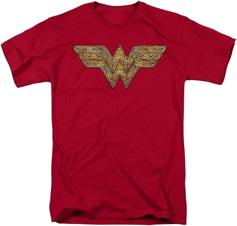Popfunk Classic Wonder Woman Celtic Logo Unisex Adults T Shirt & Stickers | Amazon (US)