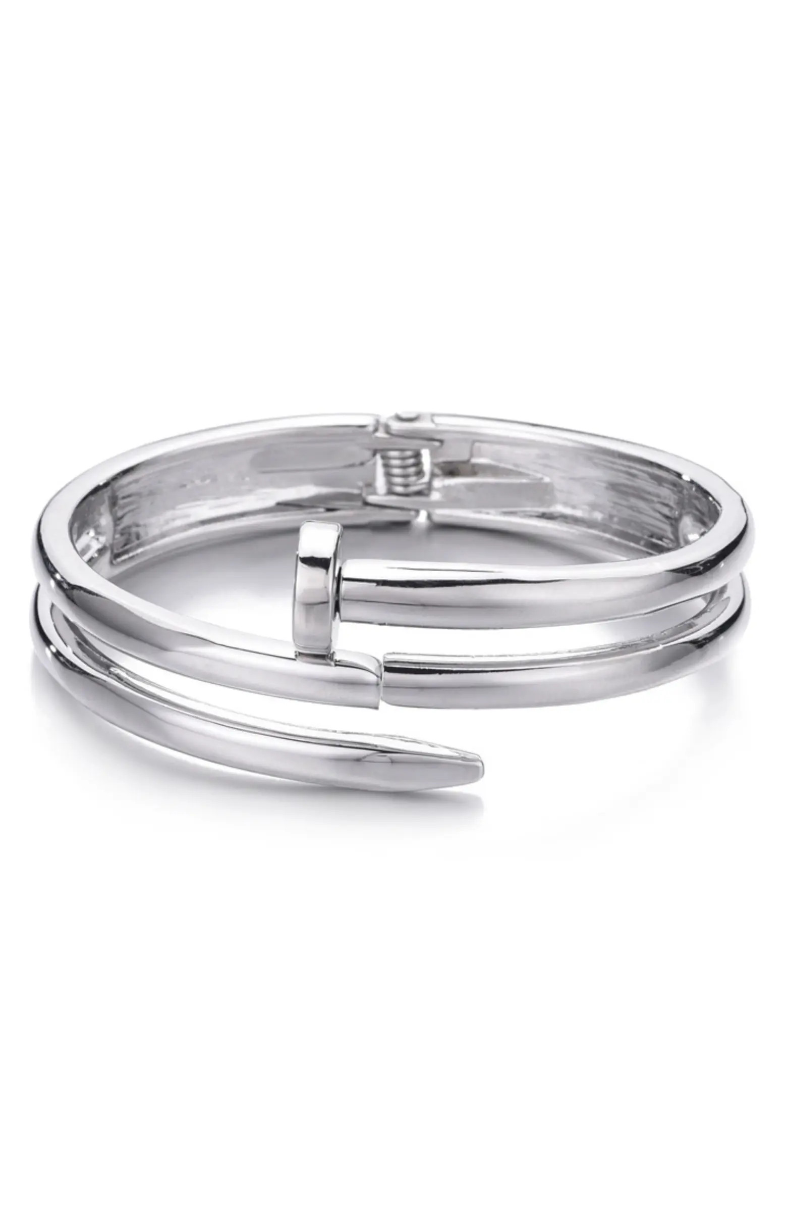Hinged Nail Cuff Bracelet | Nordstrom Rack